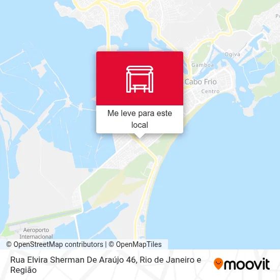 Rua Elvira Sherman De Araújo 46 mapa
