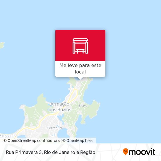 Rua Primavera 3 mapa