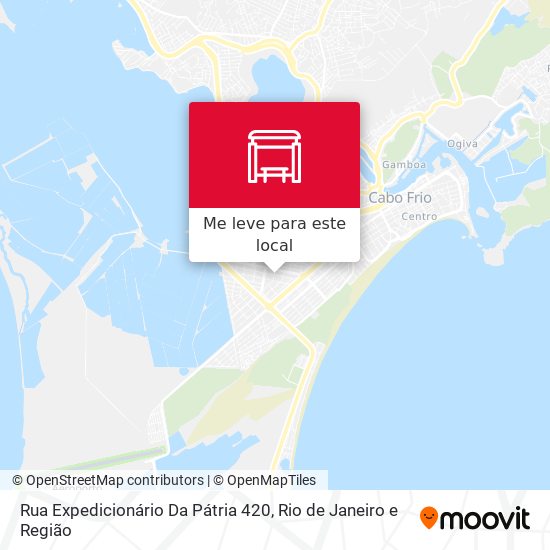 Rua Expedicionário Da Pátria 420 mapa