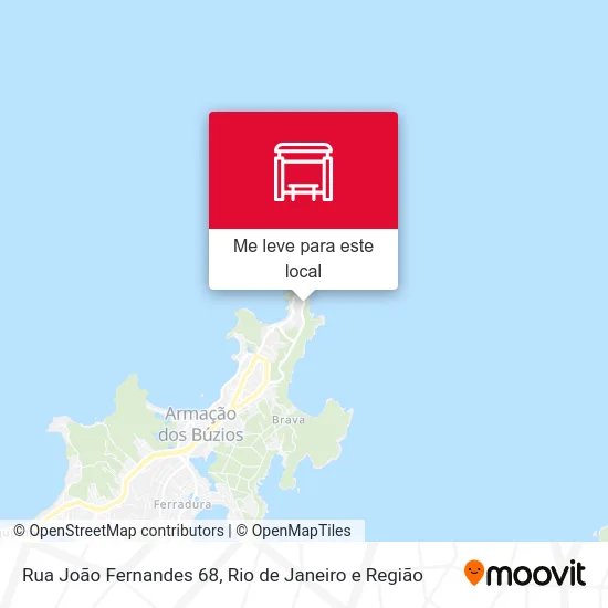 Rua João Fernandes 68 mapa