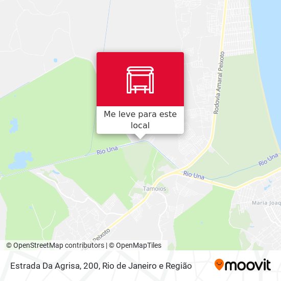Estrada Da Agrisa, 200 mapa