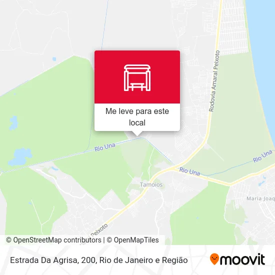 Estrada Da Agrisa, 200 mapa