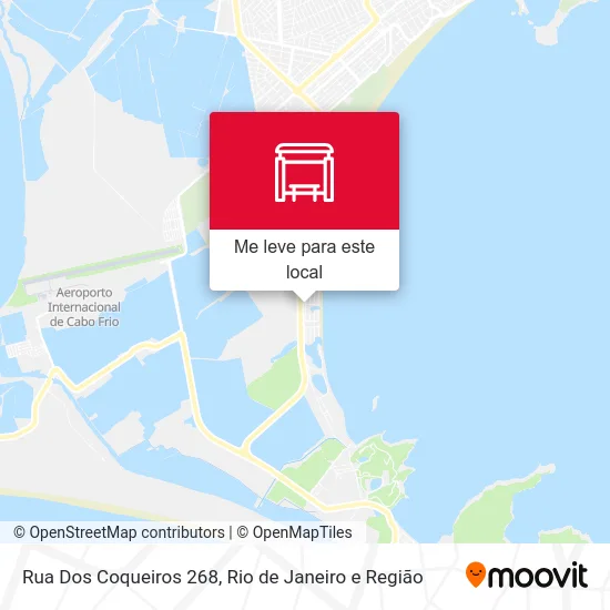 Rua Dos Coqueiros 268 mapa