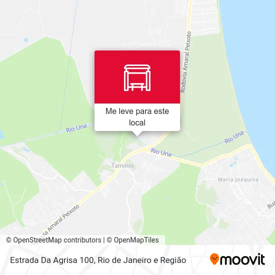 Estrada Da Agrisa 100 mapa