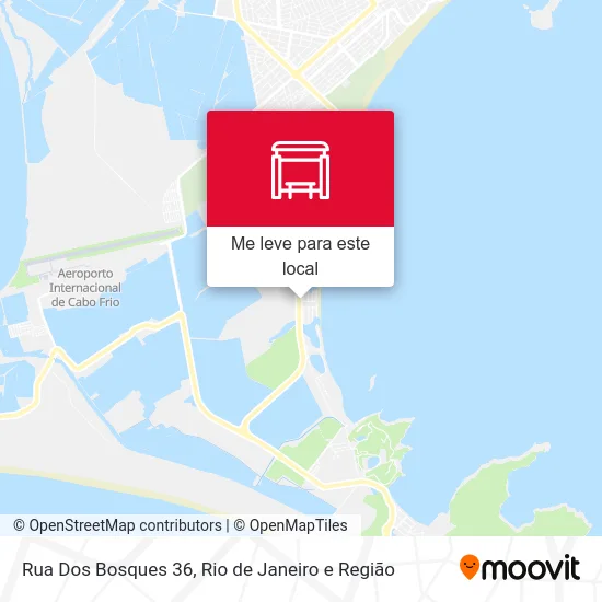 Rua Dos Bosques 36 mapa