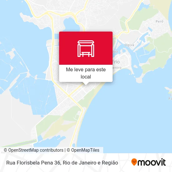 Rua Florisbela Pena 36 mapa