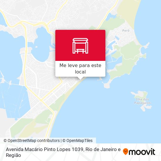 Avenida Macário Pinto Lopes 1039 mapa