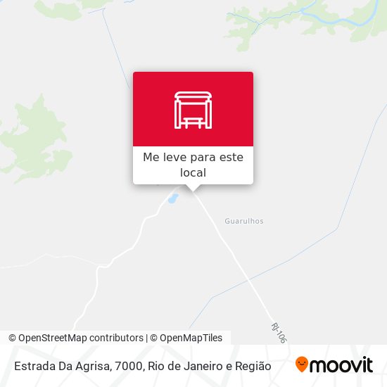 Estrada Da Agrisa, 7000 mapa