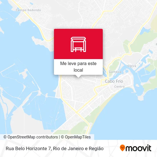 Rua Belo Horizonte 7 mapa