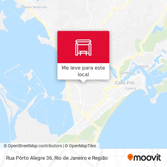 Rua Pôrto Alegre 36 mapa