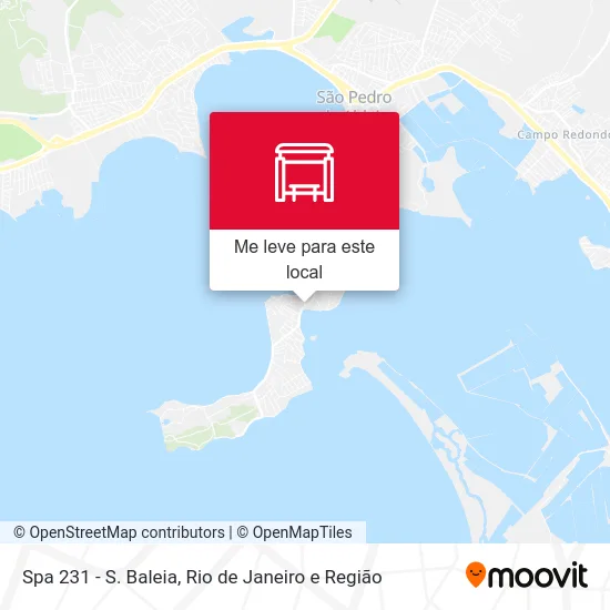 Spa 231 - S. Baleia mapa