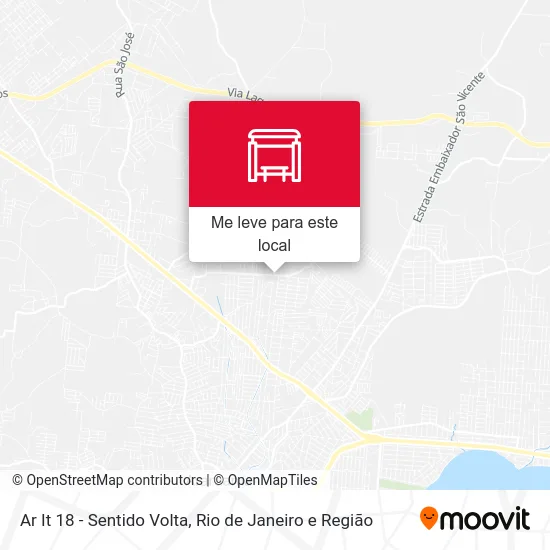 Ar It 18 - Sentido Volta mapa