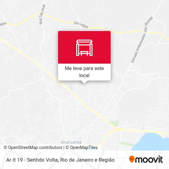 Ar It 19 - Sentido Volta mapa