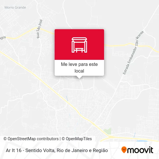 Ar It 16 - Sentido Volta mapa
