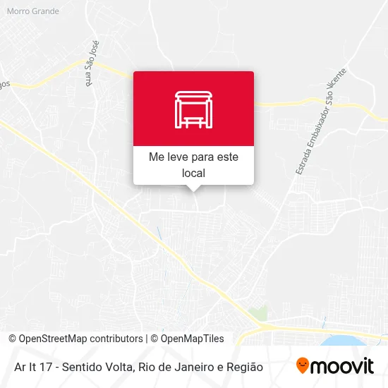 Ar It 17 - Sentido Volta mapa