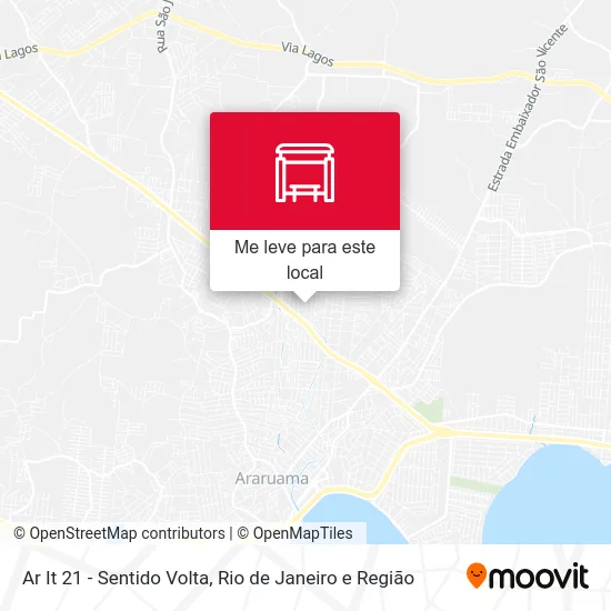 Ar It 21 - Sentido Volta mapa