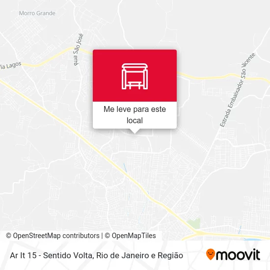 Ar It 15 - Sentido Volta mapa