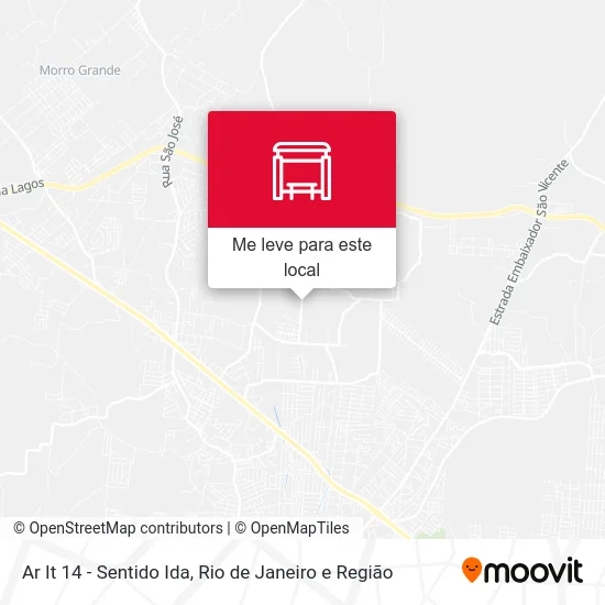 Ar It 14 - Sentido Ida mapa