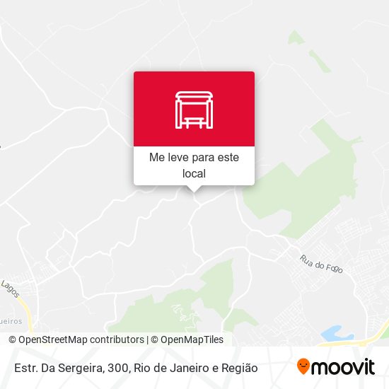 Estr. Da Sergeira, 300 mapa