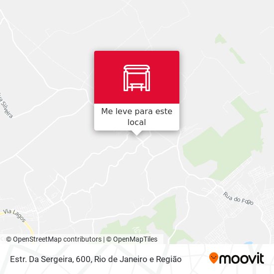 Estr. Da Sergeira, 600 mapa