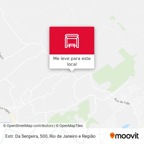 Estr. Da Sergeira, 500 mapa