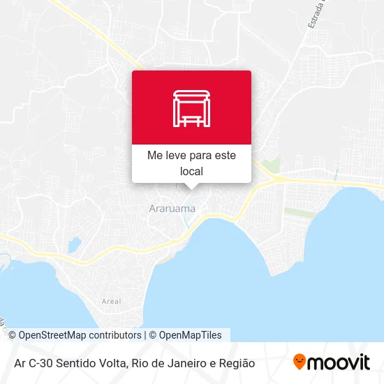 Ar C-30 Sentido Volta mapa