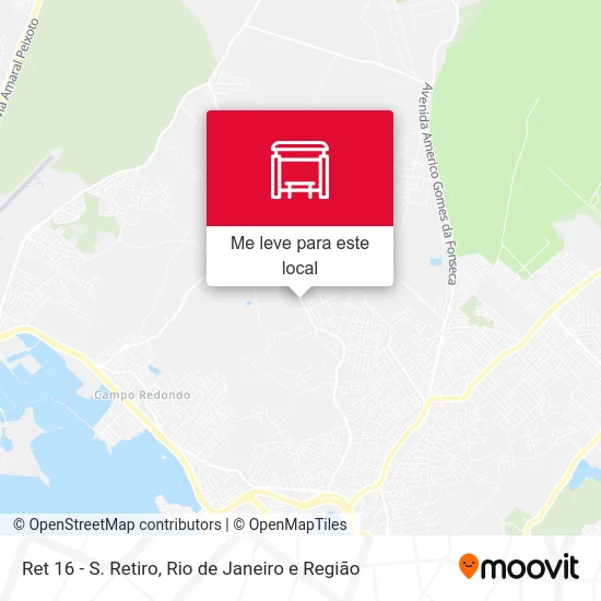Ret 16 - S. Retiro mapa