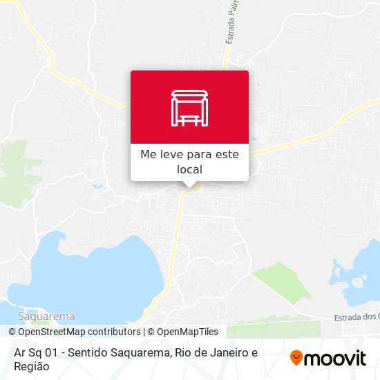 Ar Sq 01 - Sentido Saquarema mapa