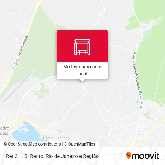 Ret 21 - S. Retiro mapa