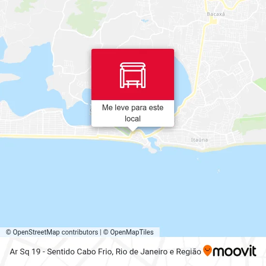 Ar Sq 19 - Sentido Cabo Frio mapa