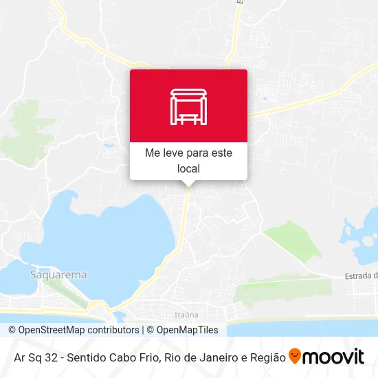 Ar Sq 32 - Sentido Cabo Frio mapa