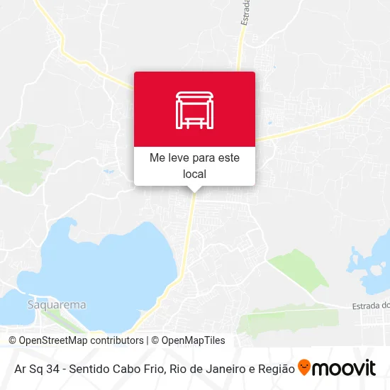 Ar Sq 34 - Sentido Cabo Frio mapa