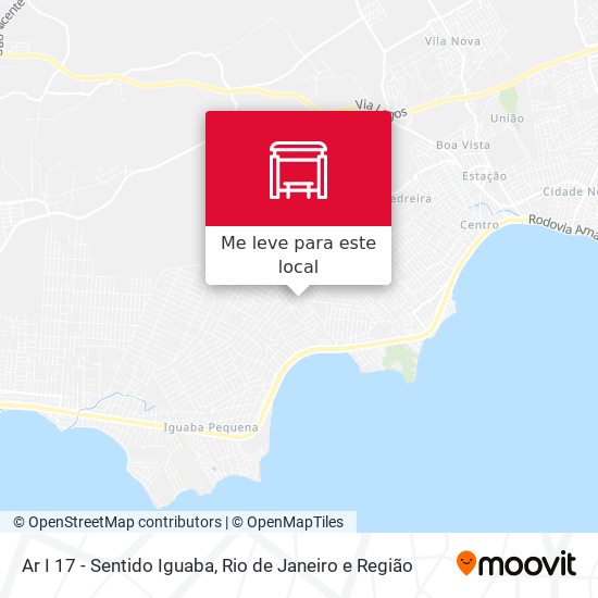 Ar I 17 - Sentido Iguaba mapa