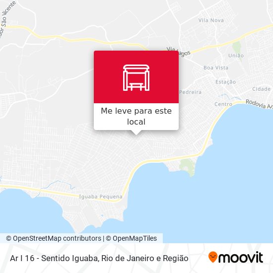 Ar I 16 - Sentido Iguaba mapa