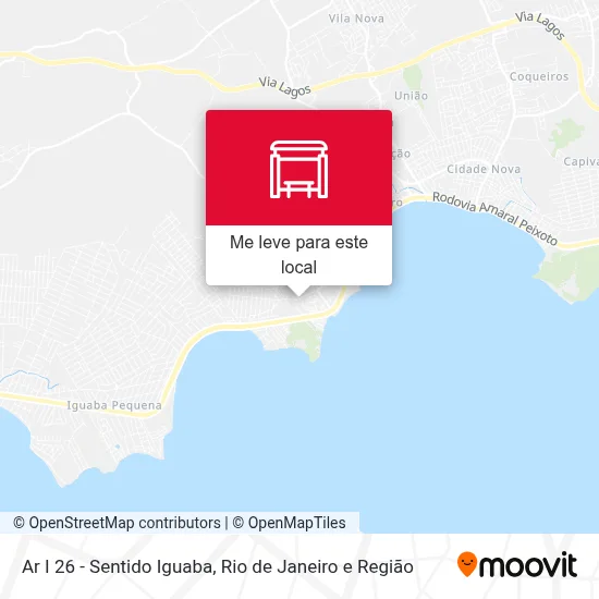 Ar I 26 - Sentido Iguaba mapa