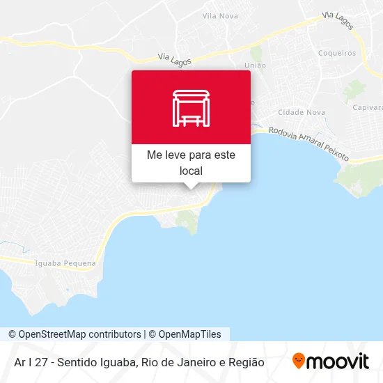 Ar I 27 - Sentido Iguaba mapa