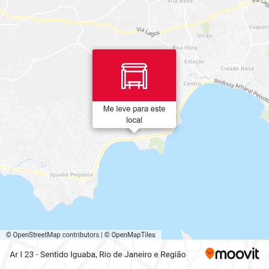 Ar I 23 - Sentido Iguaba mapa