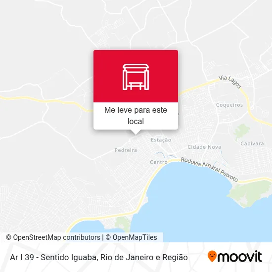Ar I 39 - Sentido Iguaba mapa