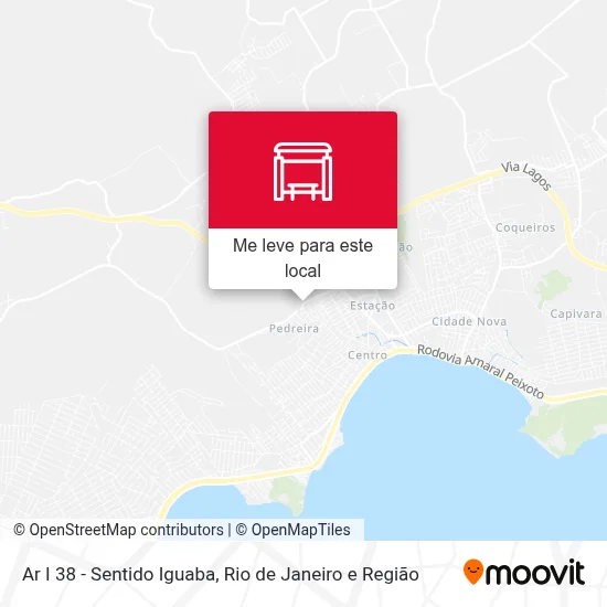 Ar I 38 - Sentido Iguaba mapa