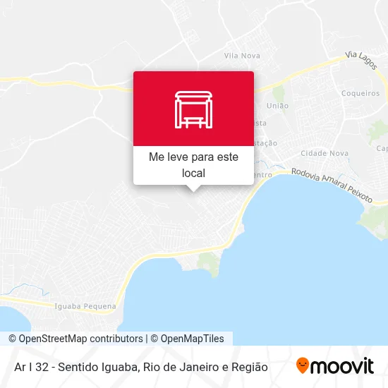 Ar I 32 - Sentido Iguaba mapa