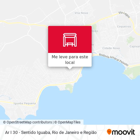 Ar I 30 - Sentido Iguaba mapa