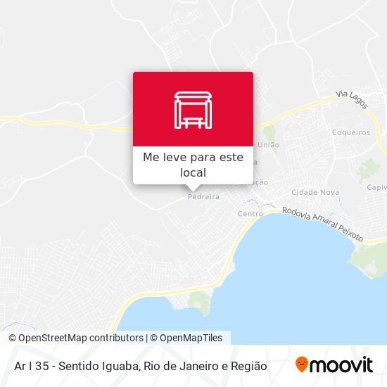 Ar I 35 - Sentido Iguaba mapa