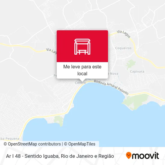 Ar I 48 - Sentido Iguaba mapa