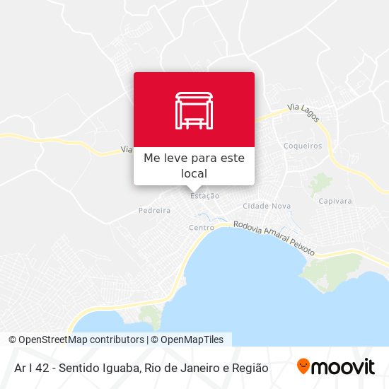Ar I 42 - Sentido Iguaba mapa