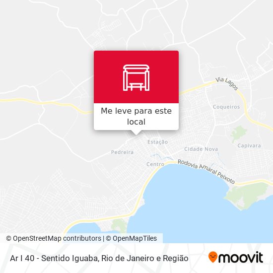 Ar I 40 - Sentido Iguaba mapa