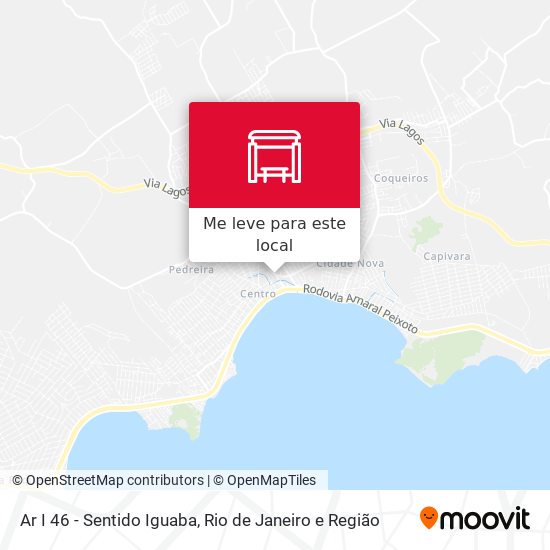 Ar I 46 - Sentido Iguaba mapa