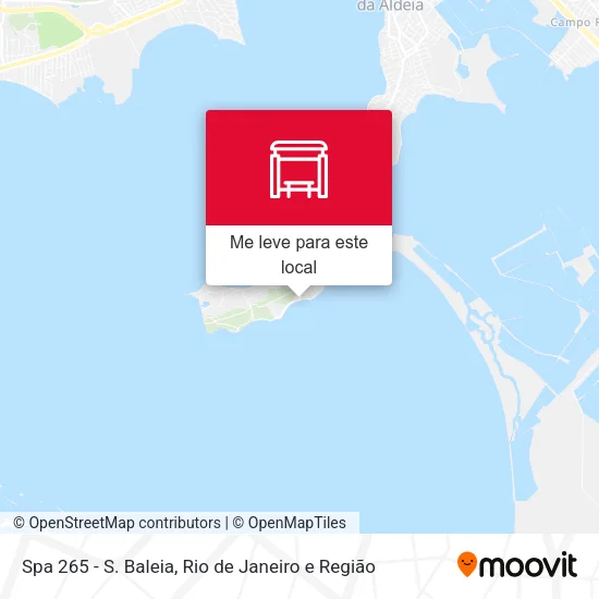 Spa 265 - S. Baleia mapa