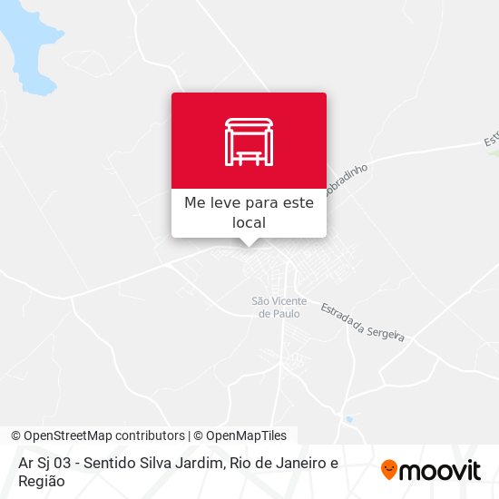 Ar Sj 03 - Sentido Silva Jardim mapa