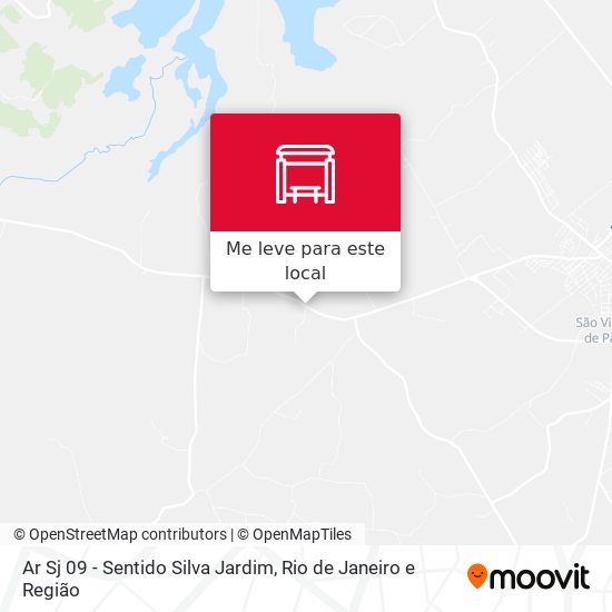 Ar Sj 09 - Sentido Silva Jardim mapa