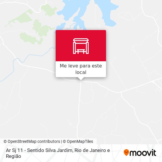 Ar Sj 11 - Sentido Silva Jardim mapa